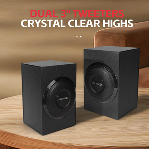 OEM/ODM <span class=keywords><strong>Microlab</strong></span> M380BT 2.1 สำหรับระบบลำโพง V5.3 ซับวูฟเฟอร์ไม้ กำลังขับ 42 วัตต์ เชื่อมต่อแบบมีสาย/ไร้สาย โฮมเธียเตอร์ คอมพิวเตอร์ โลโก้สั่งทำได้ - Product Image 2
