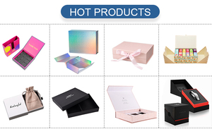 Emballage personnalisé avec logo pour cosmétiques de luxe, boîtes cadeaux magnétiques en or pour cosmétiques, emballage pour parfums - Product Image 6