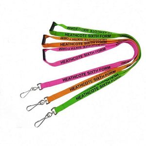 สายคล้องคอโพลีเอสเตอร์แบบแบน ราคาถูก สั่งทำได้ตามต้องการ พร้อมโลโก้ - Product Image 2