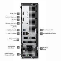 Tout nouveau produit Spot marque originale I7-13700 Dells OptiPlex 7020SFF ordinateur de bureau Pc 8G 512G personnalisable
