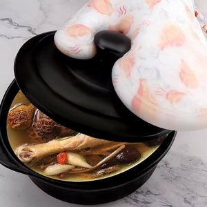 Gants de four en silicone résistants à la chaleur avec doublure en coton pour la cuisson - Gants de cuisine lavables au lave-vaisselle - Product Image 5