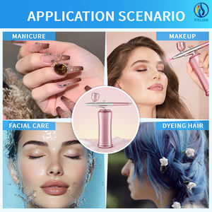 Kit de Aerógrafo Honhyda Ecológico con Compresor de Aire para Coloración del Cabello, Decoración de Pasteles y Pintura - Product Image 5