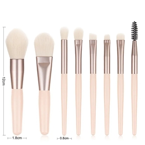 Ensemble <span class=keywords><strong>de</strong></span> Pinceaux <span class=keywords><strong>de</strong></span> Maquillage Professionnel <span class=keywords><strong>de</strong></span> Haute Qualité 8 Pièces Quatre Couleurs pour Application sur le Visage, les Yeux et le <span class=keywords><strong>Teint</strong></span> - Product Image 6