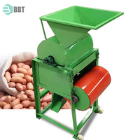 Décortiqueuse automatique de cacahuètes de petite taille, machine à décortiquer les arachides, machine à écaler les cacahuètes, machine à peler les arachides