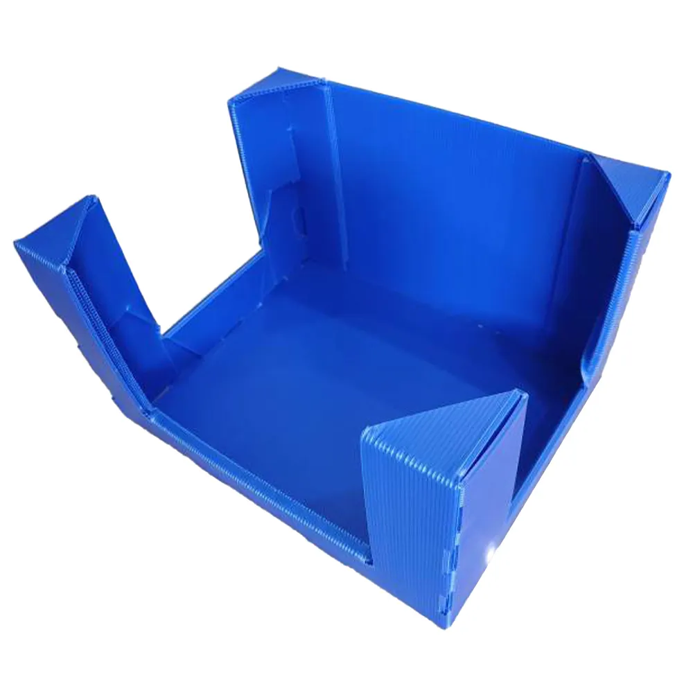 Kotak penyimpanan plastik ringan ukuran dapat disesuaikan keranjang penyimpanan plastik dapat dilipat