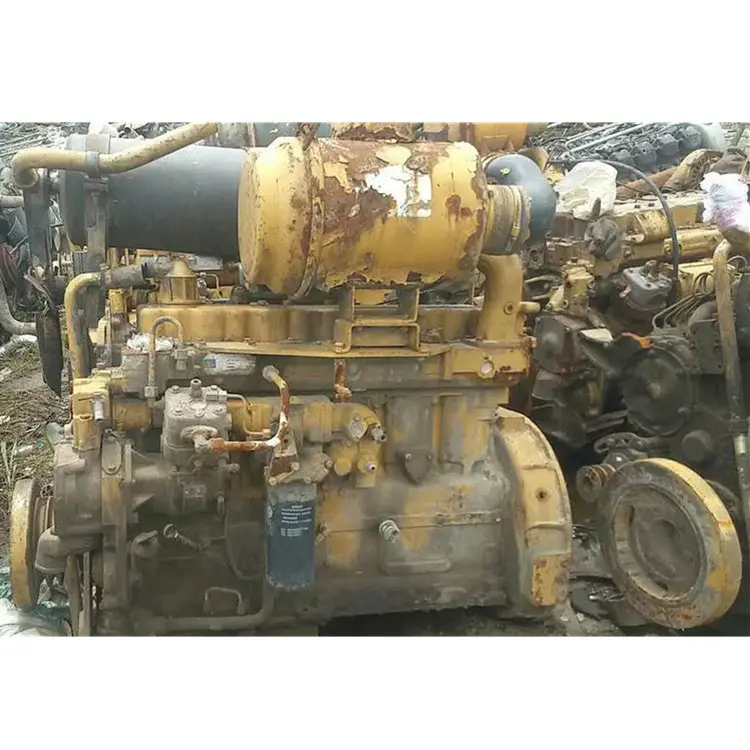 Motori usati cater pillar diesel 3116 cat 3306 motore in buone condizioni per pala gommata