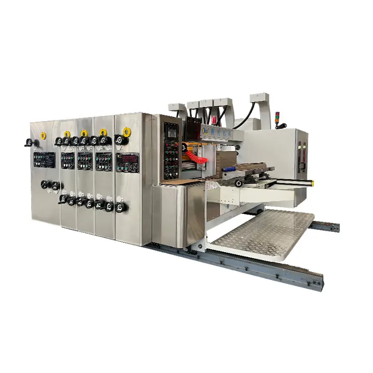 Machine de fabrication de cartons ondulés Slotter rotatif pour imprimante automatique ZL225