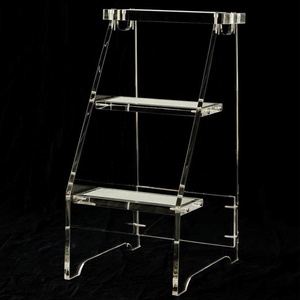 Tabouret moderne en acrylique à <span class=keywords><strong>3</strong></span> <span class=keywords><strong>marches</strong></span> pour l'ameublement de la maison - Product Image 3