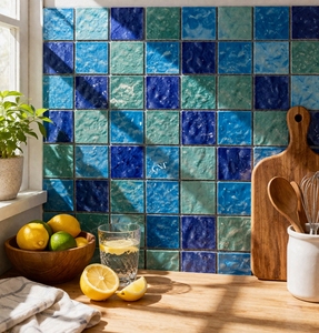 Gnt - Mosaico de Cerámica para Piscina, Estilo Moderno, Duradero, Color Azul Mixto, para Decoración de <span class=keywords><strong>Piscinas</strong></span>, Buen Precio - Product Image 2
