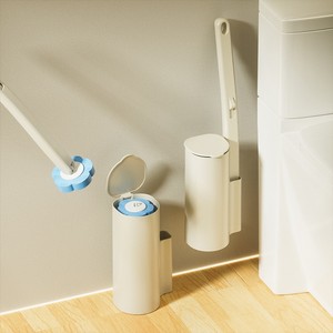 Brosse de toilette jetable antibactérienne/antimicrobienne, têtes remplaçables, conception en éponge plastique sans angle mort pour les taches profondes - Product Image 1