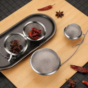 Bolas Esféricas de Acero Inoxidable Antideslizantes para Sazonar, Ideales para Uso Doméstico en Guisos y Estofados, con Cajas para Condimentos - Product Image 1