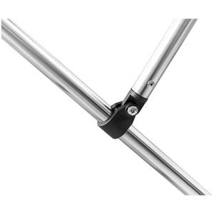 Toldo Bimini para Barco de 4 Arcos, 243 x 246-259 x 137 cm, Poliéster Resistente de 600D, Protección UV - Product Image 4