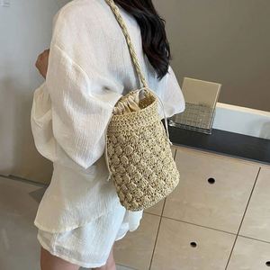 Acessórios meninas Kids Purses Sacos tecidos para senhoras Bolsa Mulher Cross Body Straw <span class=keywords><strong>Bag</strong></span> Base Knotted Mulheres - Product Image 3