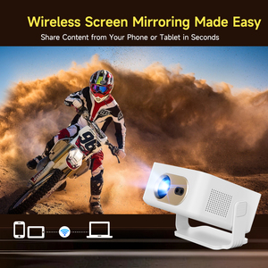 โปรเจคเตอร์ Magcubic HY300GT ได้รับอนุญาตจาก Google TV ความละเอียด 720P HD พร้อม Netflix ในตัว เหมาะสำหรับครอบครัวและสำนักงาน รองรับความละเอียด 8K - Product Image 5