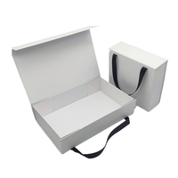 Meistverkaufte Magnetische Geschenkbox Rosa Verpackung mit Individuellem Logo Bedruckte Magnetische Faltbare Papier-Flachpack-Perücken-Geschenkboxen mit Griff
