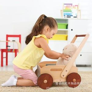 Andador de Madera para Bebé, Madera Maciza, 0-3 Años, Antideslizante, Ayuda para Caminar, Diseño Moderno y Simple - Product Image 3