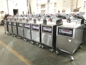 Freidora a presión multifuncional comercial de 25 litros para freír pollo, pescado, patatas fritas, freidora eléctrica/de gas para pollo a presión - Product Image 5