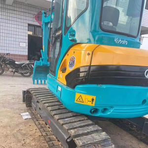 Excavadora compacta de cadenas Kubota KX155 usada, miniexcavadora hidráulica con pocas horas de uso, lista para trabajar - Product Image 2