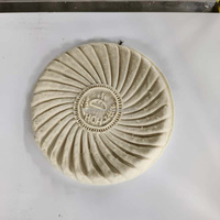 Machine automatique pneumatique pour presser la pâte à pizza, la pâte à naan, la pâte à pain pita, la pâte à chapati, la pâte à tortilla, la pâte à wraps
