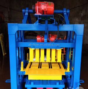 Machine manuelle de fabrication de blocs creux en ciment QT4-40 avec moules pour <span class=keywords><strong>Maurice</strong></span> - Product Image 1