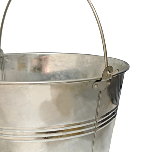 <strong>Galvanised</strong> 12Lt Iron <strong>Bucket</strong> with Galvanized Steel Material for Gardening Household with Handle - Product Image 5