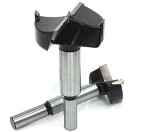 5pc 15/20/25/30/35MM <strong>HSS</strong> Woodworking Pilot Holes Hinge Boring Cutter Wood <strong>Drill</strong> Bit with Blister Card Package - Product Image 1