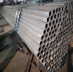 Anodized Small Size Customized Length Hexagonal <strong>Aluminum</strong> Alloy Hex Tube Pipe Hollow Section <strong>Profile</strong> Extrusion Price Per Meter - Product Image 5