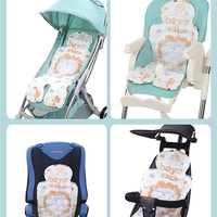 Coussin rafraîchissant en gel pour siège auto, tapis rafraîchissant respirant pour poussette, coussin de refroidissement pour bébé, adapté aux poussettes pour enfants, été