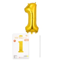 Ballons Chiffres de 16 Pouces Ballons en Aluminium de Luxe Emballage Individuel Sac à Air pour Décorations de Fête d'Anniversaire Vente en Gros