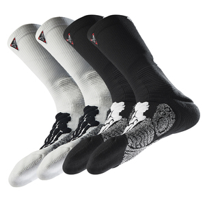 Chaussettes unisexes Crew Logo brodé Commande personnalisée Fonction de <span class=keywords><strong>compression</strong></span> en tricot à quantité minimale de commande basse pour la saison d'automne des jeunes mettant en vedette des animaux - Product Image 1