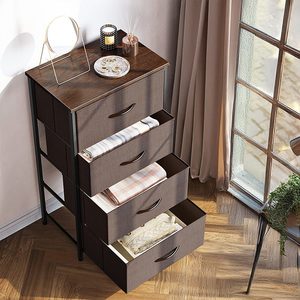 Tùy Chỉnh Tủ Quần Áo Cho Phòng Ngủ 4 Lưu Trữ Ngăn Kéo Nhỏ Tủ Quần Áo Ngực Ngăn Kéo Vải Tủ Quần Áo Mạnh Mẽ Khung Thép Tùy Chỉnh Màu Sắc - Product Image 6