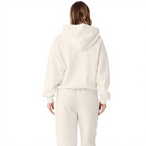 Sudadera Premium Transpirable con Capucha, Tejida, de Invierno, Personalizada para Mujer, Holgada, con Cierre Frontal, Manga Larga, para Correr y Senderismo - Product Image 2