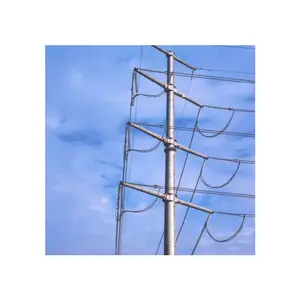 10kv To 750kv Steel Poles Electric Pylon Transmission Tower Industrial Steel Truss Tower