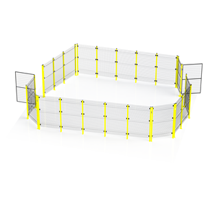 Máquina <span class=keywords><strong>METALTEC</strong></span> y robot barrera de seguridad valla perimetral máquina guardia valla de seguridad 8 pies sin marco - Product Image 1