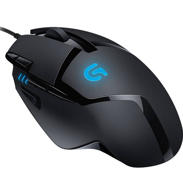 For Logitech G402 Wired Gaming Mouse Right-handed Programmable for Competitive LOL & PUBG Desktop & Laptop Use Cross-Border