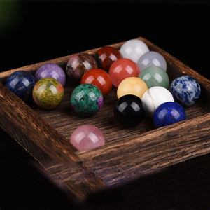 Bola de cristal Natural de 2cm, esfera pulida de piedras preciosas, Bola de adivinación, cristales curativos decorativos, piedras curativas, rocas minerales - Product Image 3