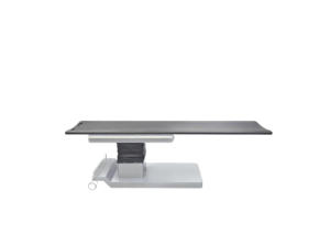Table de chirurgie électrique avancée pour la radiologie interventionnelle et l'imagerie DSA avec roulettes à commande centrale - Product Image 5