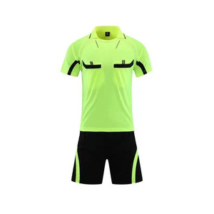 Eleganti Uniformi da <span class=keywords><strong>Arbitro</strong></span> di Calcio con Tasche, Maglia Personalizzata Traspirante, Set Completo per Arbitri di Calcio - Product Image 2