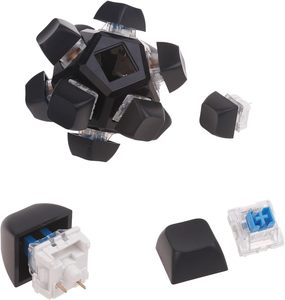 ของเล่นคลายเครียดยอดฮิต คีย์บอร์ดฟิดเจ็ตคลิกเกอร์ พวงกุญแจฟิดเจ็ต - Product Image 5