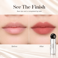 Gloss à lèvres magique à formule naturelle, longue tenue, effet velours, anti-transfert, pour un look naturel, en stock