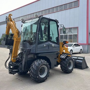 Mini-tractopelle agricole TOHO TH10-50 avec moteur CE EPA, 4x4 - Product Image 2