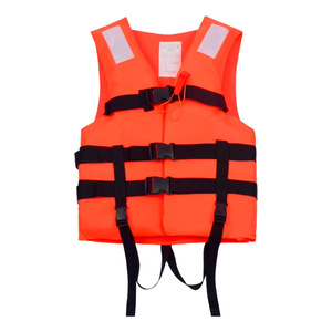 เสื้อชูชีพยามาฮ่า วันไซส์ สีส้ม 150n สะท้อนแสง สำหรับงานตกปลาบนเรือ - Product Image 1
