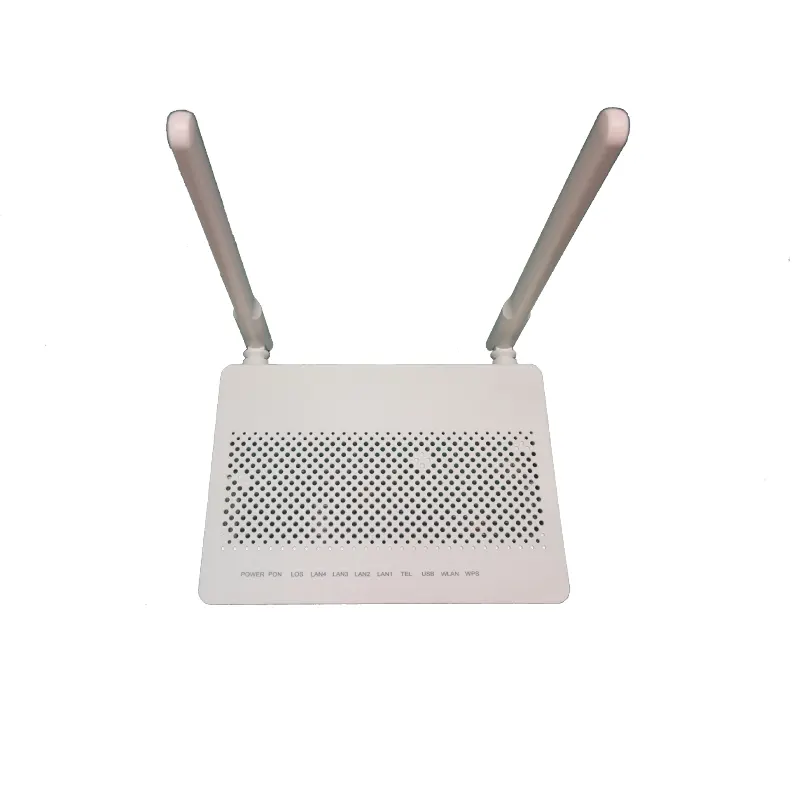 HG8545M5 modem EPON GPON XPON ONU FTTH 5DB anten 4LAN 1 ses 2WIFI 1USB Gigabit İngilizce sürümü ile FTTH optik yönlendirici