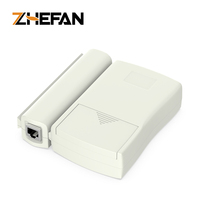 Testeur de câbles en gros, testeur de câbles LAN RJ45 RJ11 Cat5, testeur de batterie 9V PP3, coupe-câbles en plastique bleu, outils réseau
