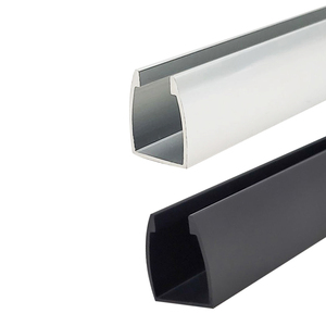 Modern <strong>U</strong>-<strong>shaped</strong> Partition Shower <strong>Enclosure</strong> Glass Channel Pre-installed with Aluminum Alloy - Product Image 5