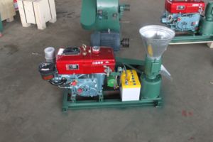 Động cơ <span class=keywords><strong>diesel</strong></span> 7.5hp nhãn hiệu đầu alfalfa viên điện đầu <span class=keywords><strong>pelletizer</strong></span> mùn cưa gỗ - Product Image 4