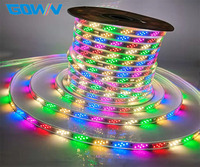 Bande LED OEM personnalisée haute tension 220V 50M/100M par rouleau SMD 2835 144 LED/m IP68 étanche PVC PCB blanc avec télécommande