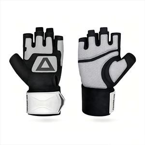 Gants <span class=keywords><strong>de</strong></span> sport demi-doigts avec protection <span class=keywords><strong>de</strong></span> paume en silicone anti-usure pour le cyclisme, l'alpinisme, la <span class=keywords><strong>boxe</strong></span> et l'entraînement physique - Product Image 5