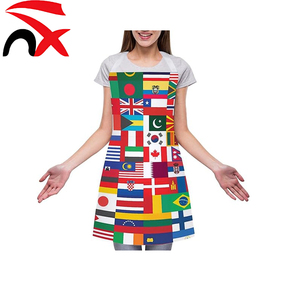Tablier <span class=keywords><strong>de</strong></span> cuisine long et amusant à motifs drapeaux nationaux, avec sangle <span class=keywords><strong>de</strong></span> cou réglable et poches, idéal pour les chefs, la cuisine et le dessin - Meilleures ventes - Product Image 4