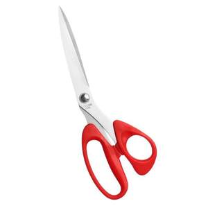 Ciseaux de tailleur en acier inoxydable rouge, forme en V, pour la maison et la cuisine, origine Yangjiang - Product Image 4